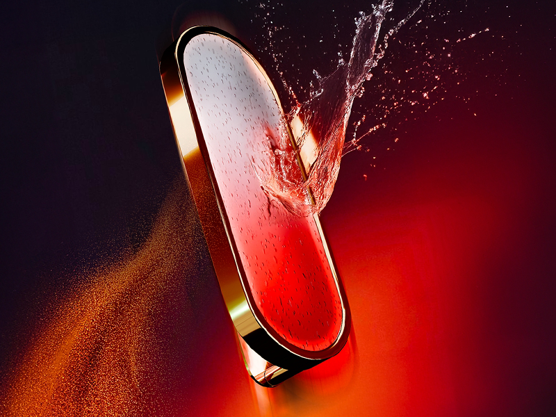 Sonce CONCORD'AIR© MÉDINA in glass and 316L stainless steel